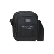 Pepe jeans durham muška torba na rame - crna ( 72.953.41 )