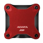 A-Data Zunanji SSD disk ADATA SD620 512GB, rdeči