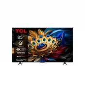 TCL QD-Mini LED 85C6K 85” 4K Ultra HD Smart TV – 144 Hz VRR, AiPQ PRO, ONKYO 2.1 Hi-Fi, Dolby Vision · Atmos, Google TV
