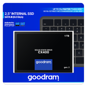VGRADNI DISK SSD 1TB CX400 SATA GOODRAM