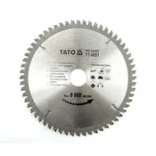 YATO KROŽNI ŽAGNI LIST ZA ALUMINIJA 210x30mm 72-ZOB YT-6093