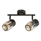Rabalux Spot lampa Venaro, 2x15W, 2xE14, Crna