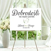 Tabla dobrodošlice TABPOR 118