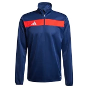 ADIDAS PERFORMANCE Funkcionalna majica Tiro 25 Essentials mornarska/rdeča/bela