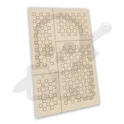 shumee GSTU500004 Samolepilne šablone Checker S 4 mm