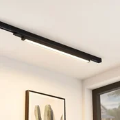 Arcchio Harlow LED tirna svetilka, črna, 69 cm, 3.000 K - Študija/pisarna - Sodobni - črna (RAL 9011) - Aluminij
