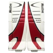 Ščitniki za noge za vratarja CCM Eflex 7.9 HEATON White/Black/Red Senior 34 + 1 palec
