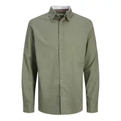 JACK & JONES Muška košulja 12270088, Maslinasta
