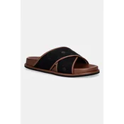 Natikači Max Mara Beachwear Peonie 2616521019650 Črna