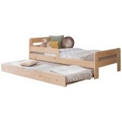 MID.YOU Raztegljiva Postelja Bennet, Pravi Les, 90x200cm