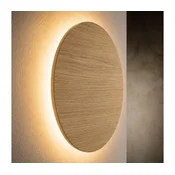 Stensko svetilo LUNA 4xG9/8W/230V, premer 30 cm, hrast