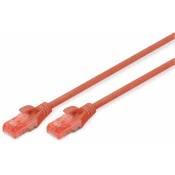 Digitus UTP kabel, CAT.6, 0,25m, rdeč (DK-1617-0025/R)