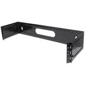 Intellinet 19 Hinged Wall Bracket, 2U, Black