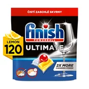 Finish Ultimate All-in-1 Lemon Sparkle tablete za pomivalni stroj, 120/1