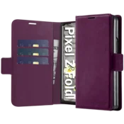 Neivi ovitek za Google Pixel Fold – premium flip etui z magnetom, vijolična
