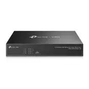 TP-Link VIGI NVR1004H-4P /4 kanala/H.265/80 Mbps snimanje/1x SATA/4x PoE+ mrežni snimač (NVR)