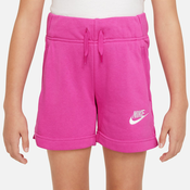 Nike G NSW CLUB FT 5IN SHORT, dječje kratke hlače, roza DA1405