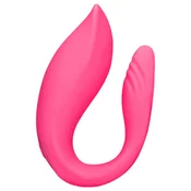 Loveline - radijsko vodeni vibrator za polnjenje (roza)
