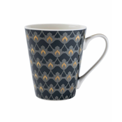 CANDLELIGHT SKODELICA PORCELAN HERON 10 cm MODRO ZLATA