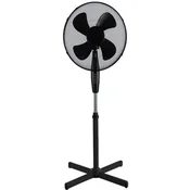 Quantek Stojeci ventilator Q1502, 45 W, Crni