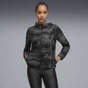 PUMA Run Velocity Printed Woven Jacket Women, Clothing, Black, XXL