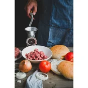 Craft Mlinček za meso KitchenCraft tradicionalni ročni srebrni model, (5000119019)