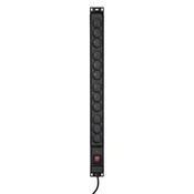 slomart Activejet COMBO 12 podaljšek z vtičnicami 5m črn