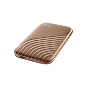 WD My Passport SSD 2TB, USB-C 3.2 zlat
