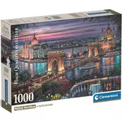 Clementoni - Puzzle Luči Donave - 1 000 kosov