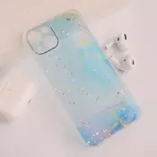 Maska Fluid Color za iPhone 13 svetlo plava.