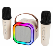 Blow Kids Karaoke set, zvucnik+2x mikrofon, BT, RGB LED