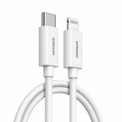 Polnilni in podatkovni kabel Joyroom - MFi certificiran USB-C v Lightning kabel s PD 27W - 1.2m - bel