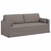 Vidaxl Kavč Taupe 198 x 78 x 80 cm blago