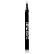 Trouble Maker Nova Glitter Liquid Eyeliner Pen bleščeče črtalo za oči odtenek Black Hole Black 0.5 ml