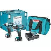 MAKITA set akumulatorskega orodja CXT CLX224AX3