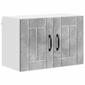 Vidaxl Omarica na steni LUCCA Betonsko siva 60 x 31 x 40 cm