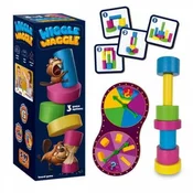 shumee IZOBRAŽEVALNA DRUŽABNA IGRA WIGGLE WAGGLE GRADNJA STOLPOV ROTER KAFER KARTICE