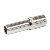 Silverline Ključ vtičnice 12 mm 1/2 12-koničast, srebrna črta