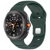 BStrap Silicone Dotline pašček za Samsung Galaxy Watch 8, green