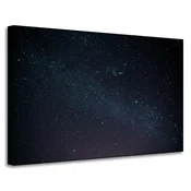 shumee Platno z vzorcem vesolja, zvezd, neba ponoči, 90x60 cm