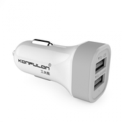 KONFULON Auto punjac C17 dual USB 5V 2.1A grey