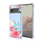 Infostyle Prozoren antishock ovitek “Vrtnica” za Google Pixel 6 Pro