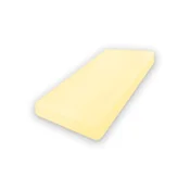 BabyMatex Jersey rjuha z elastiko 70x140x10 PREMIUM krem/rumena