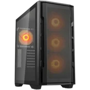 COUGAR UNIFACE RGB PC Case, Mid Tower, Black