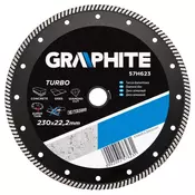 Dijamantni disk, 230 22,2 mm, Turbo, supertanak 57H623