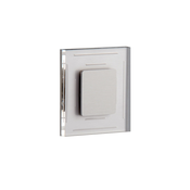 LDST SP-01-SS-BZ8 - LED svetiljka za stepenište SPACE 8xLED/1,2W/230V matni hrom