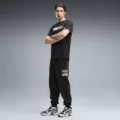 PUMA Sport Logo Play Fleece Sweatpants Men, Clothing, Black, XXL
