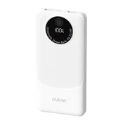 DUDAO Powerbank K12 10000 mAh USB-A, USB-C, PD 22,5 W – bela