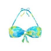 SUNSEEKER Bikini zgornji del modra/rumena/zelena