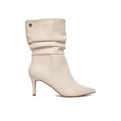 Škornji Nine West CEO-SAMIRA-01 Écru
